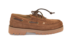 WORLD NAUTICO CASTAGNA SUEDE made in italy